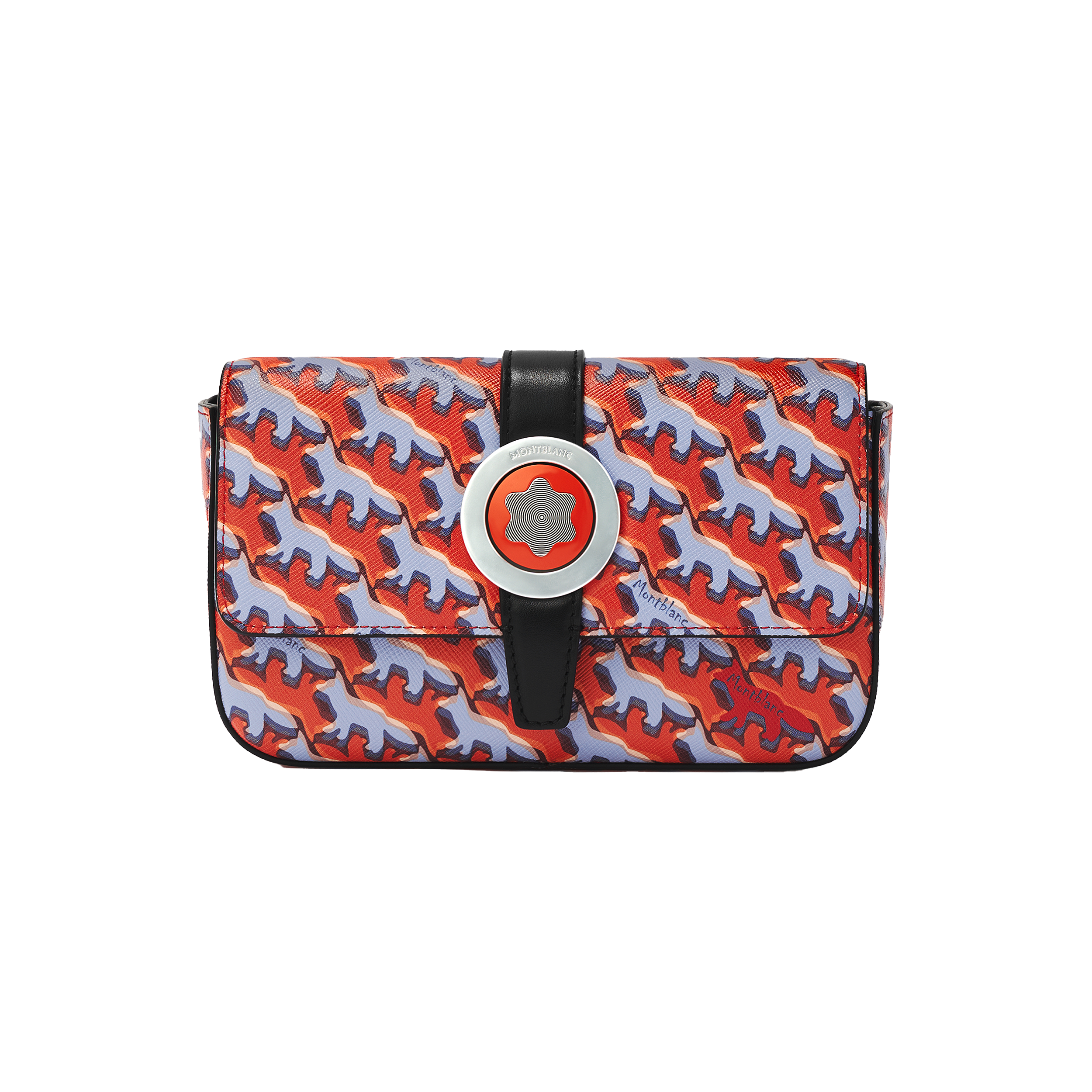 1 صورة ،Montblanc x Maison Kitsuné Cross Clutch