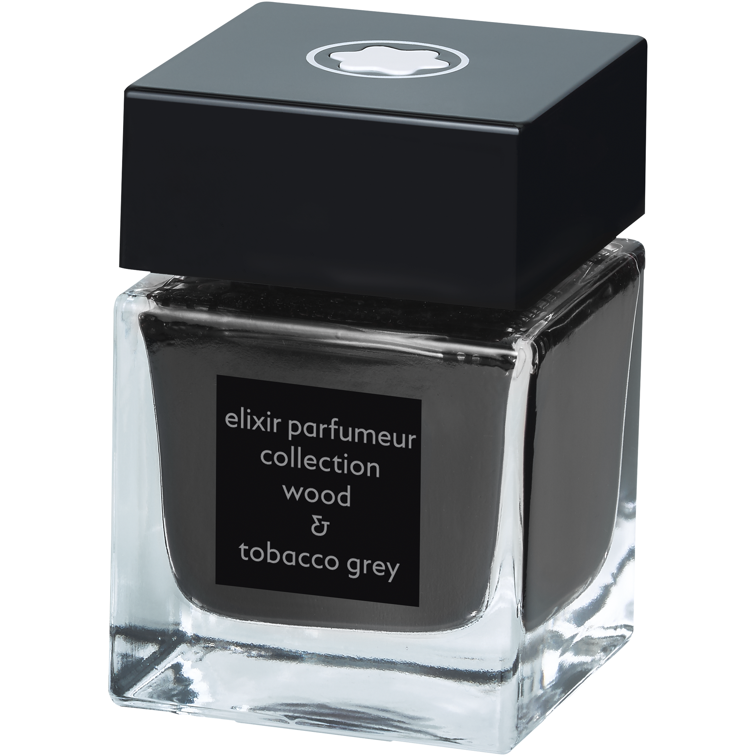 Ink Bottle 50 ml, Elixir Parfumeur, Wood & Tobacco scent, Gray, image 3