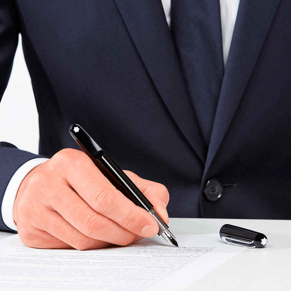 Montblanc M Fountain Pen F, image 6