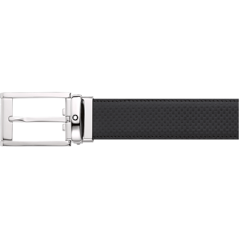 Black/brown reversible cut-to-size casual belt, image 1