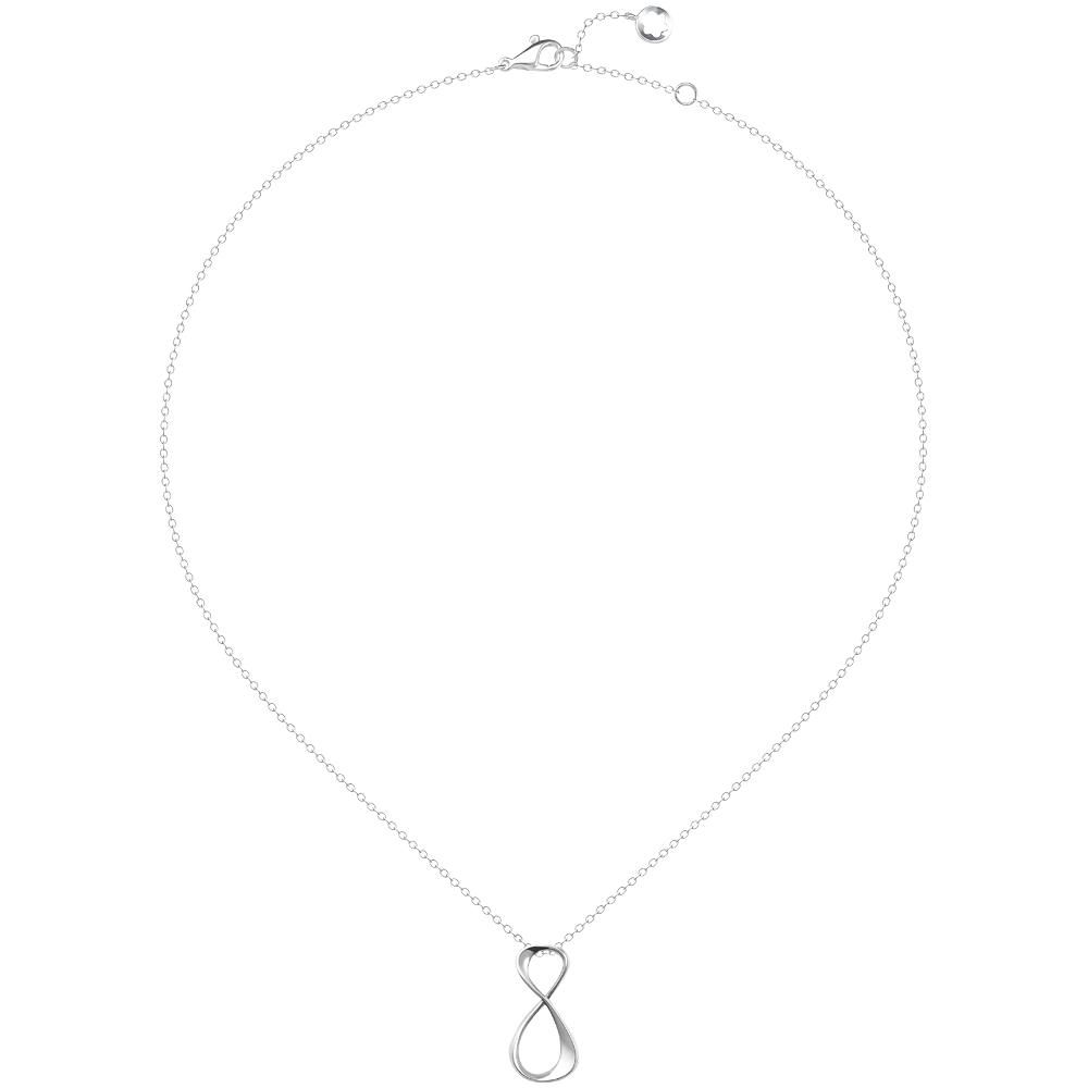 1 صورة ،Infiniment Vôtre silver necklace