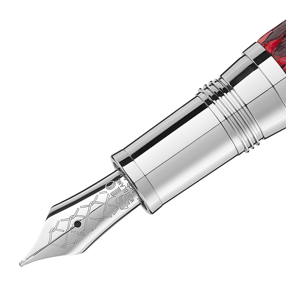 Great Masters Exotic Leather Python Fountain Pen, image 2