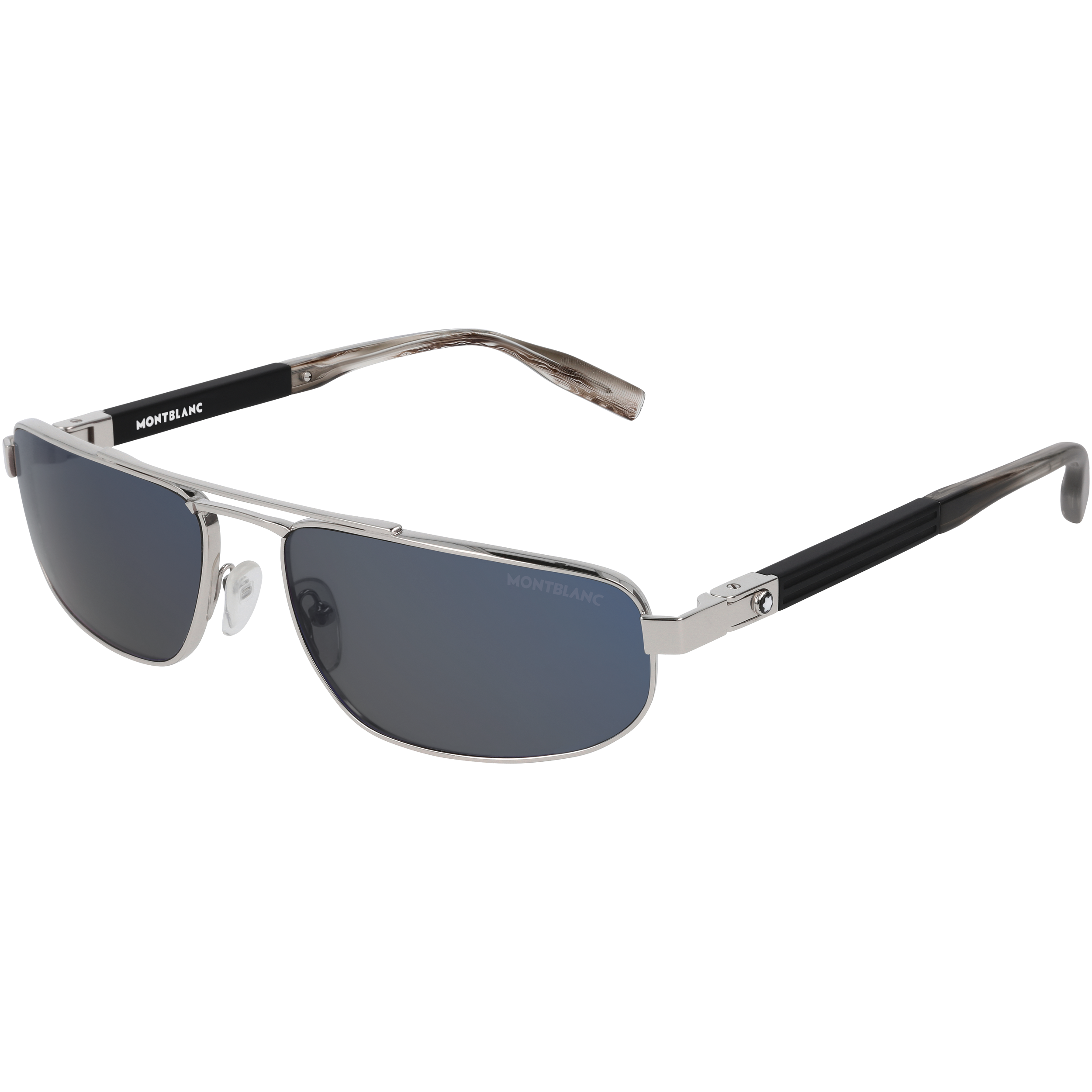 1 صورة ،Rectangular Sunglasses with Metal Frame