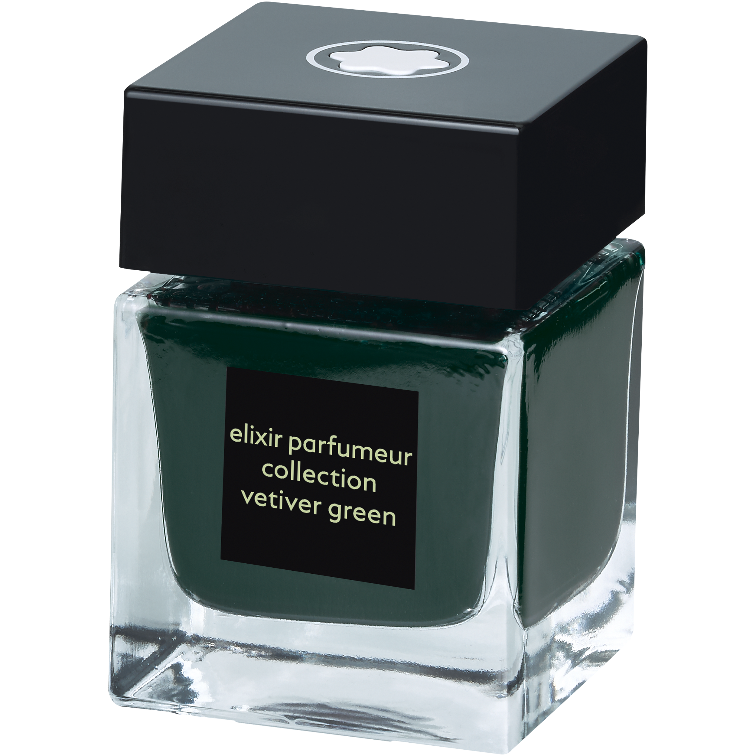 Ink Bottle 50 ml, Elixir Parfumeur, Vetiver scent, Green, image 3