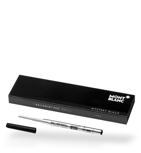 1 Ballpoint Pen Refill (F) Mystery Black, image 3