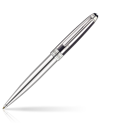1 صورة ،Meisterstück Solitaire Silver Fibre Guilloché Ballpoint Pen