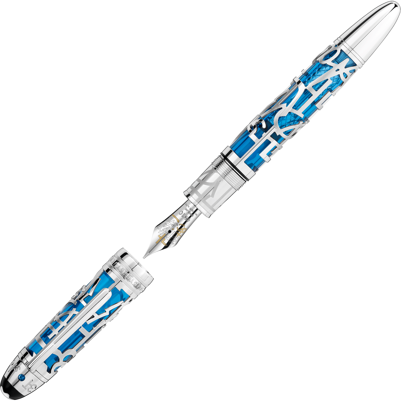 Meisterstück UNICEF Solitaire Skeleton 149 Fountain Pen, image 1