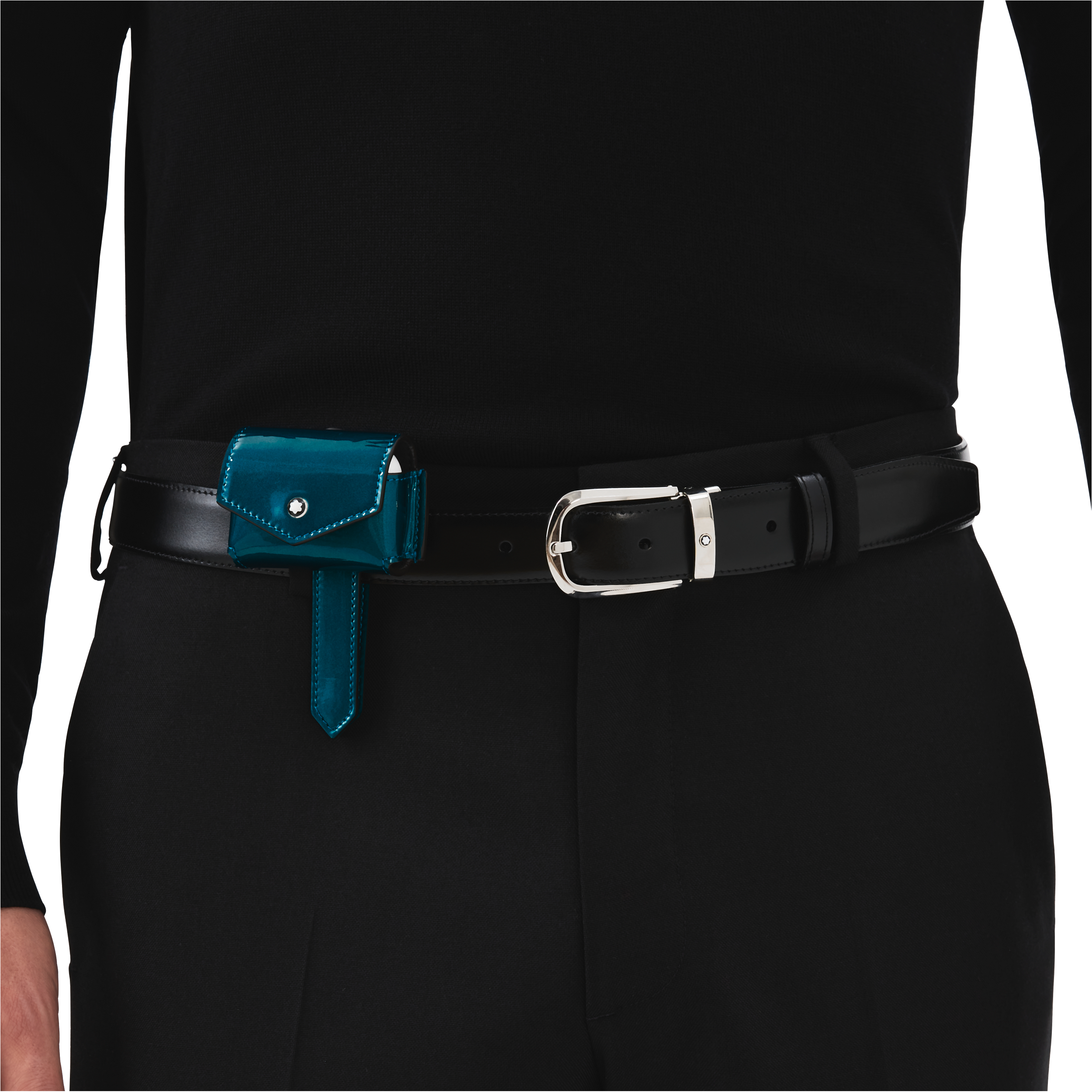 Montblanc Glossy Leather Pouch for Apple AirPods Pro, image 5