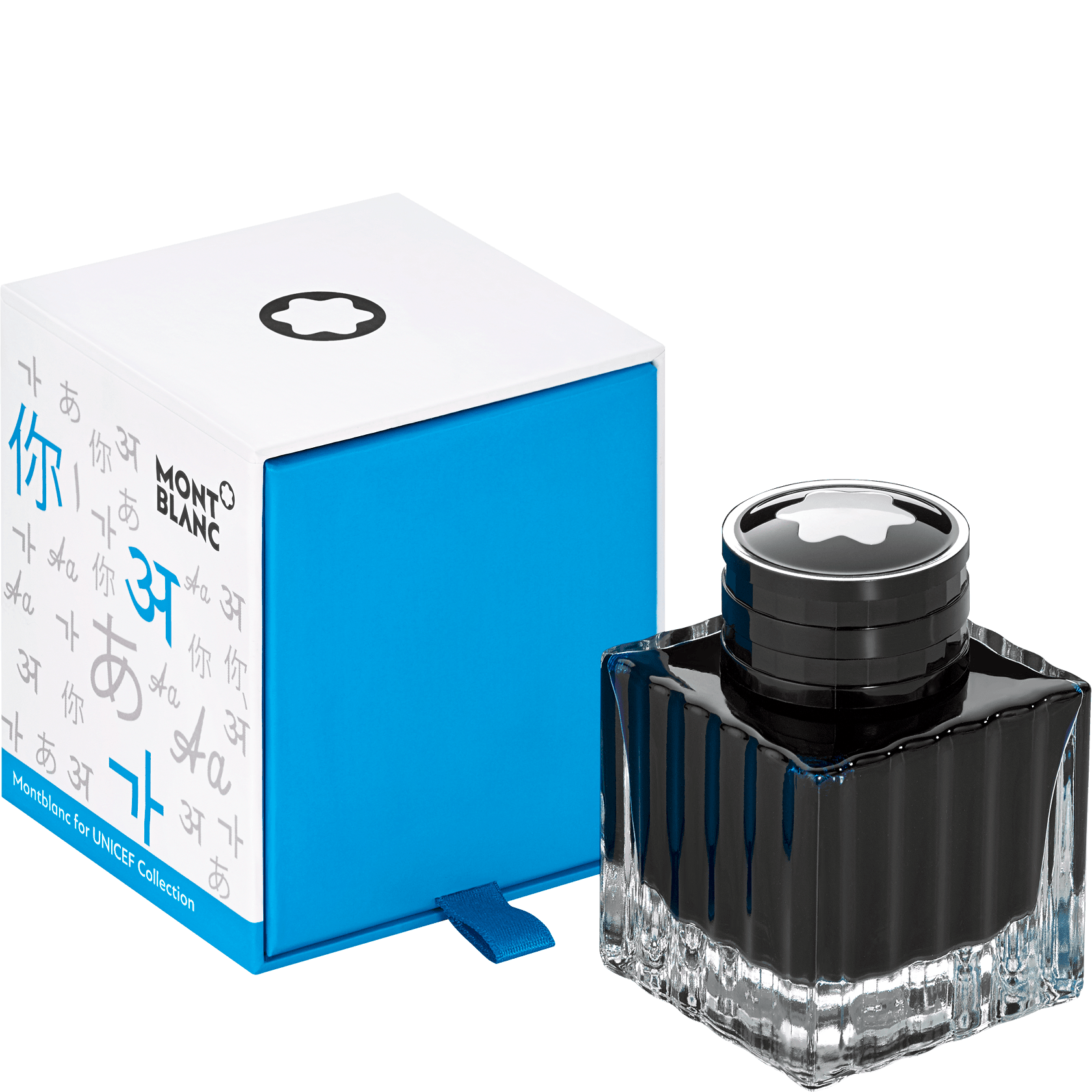 Ink Bottle 50 ml, UNICEF, Turquoise, image 2