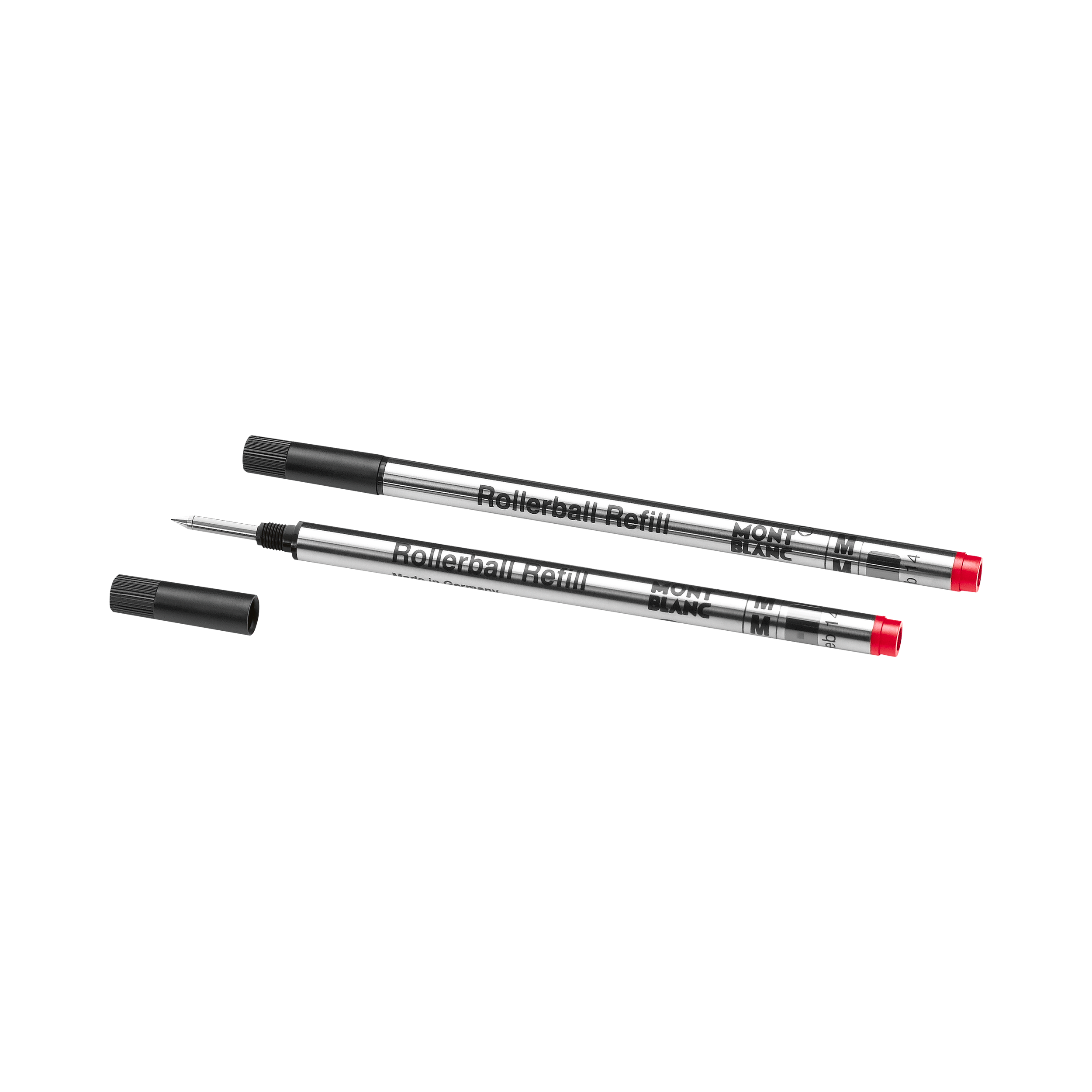 2 Rollerball Refills, Modena Red - Medium, image 2