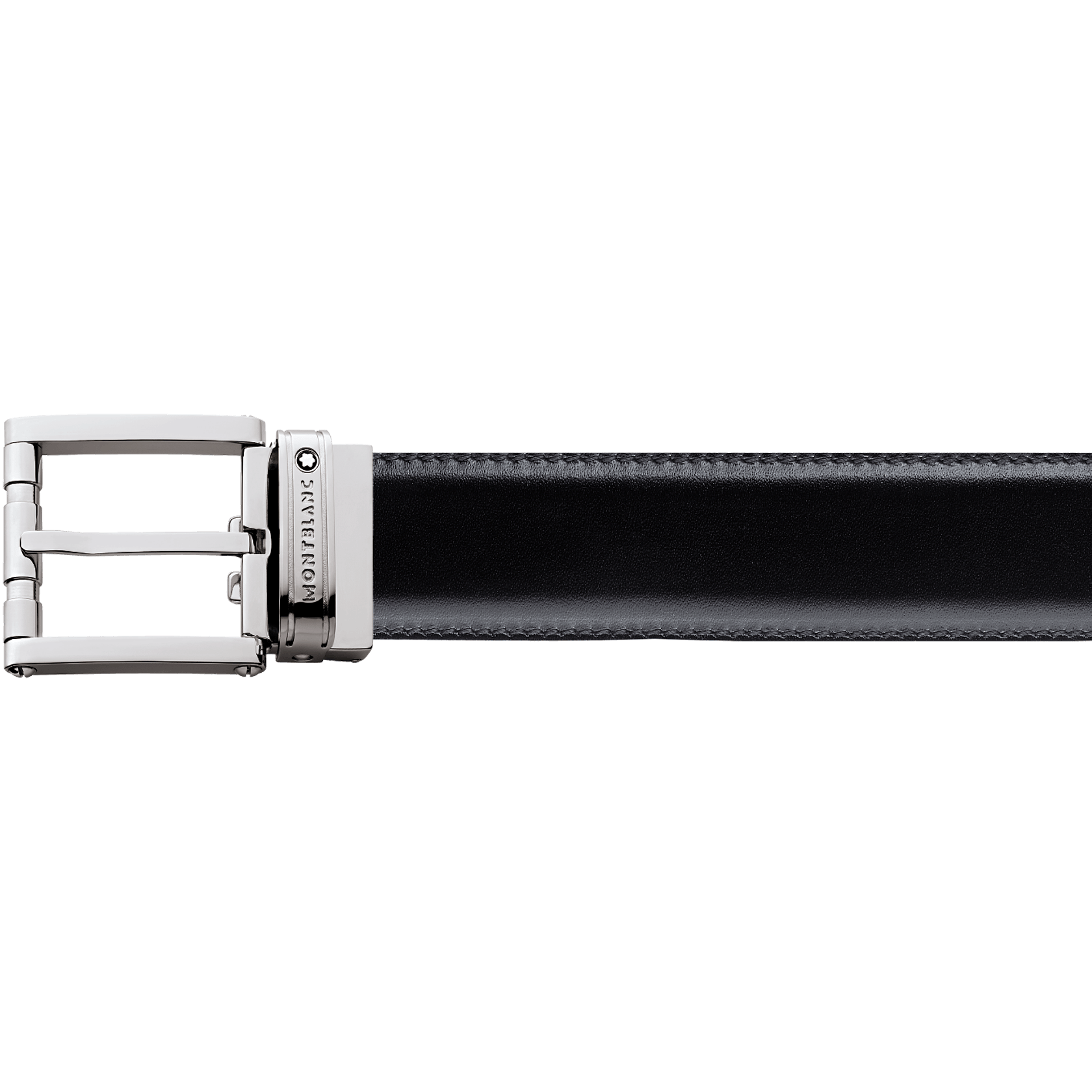 Black/brown reversible cut-to-size casual belt, image 1