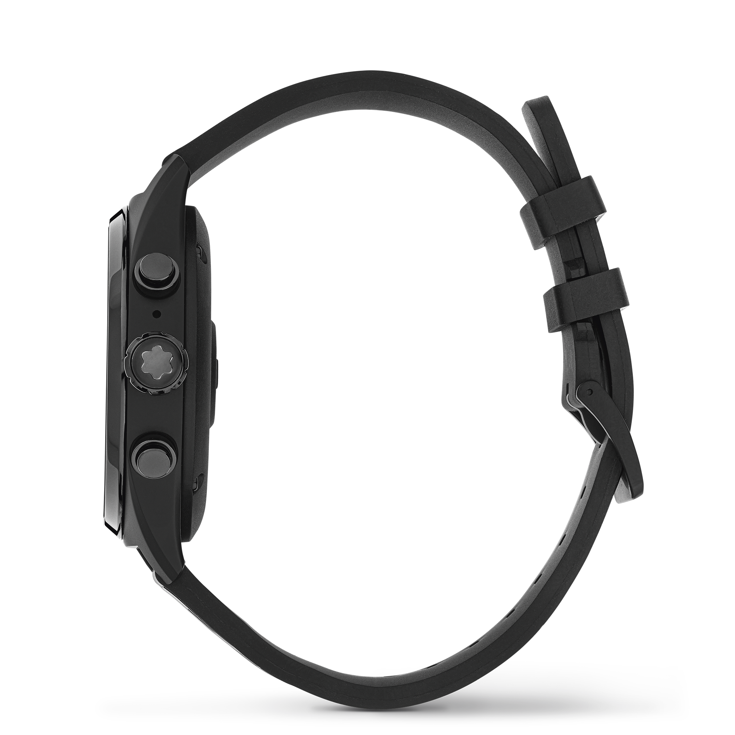 Montblanc Summit Lite Smartwatch - Black with Rubber Strap, image 2