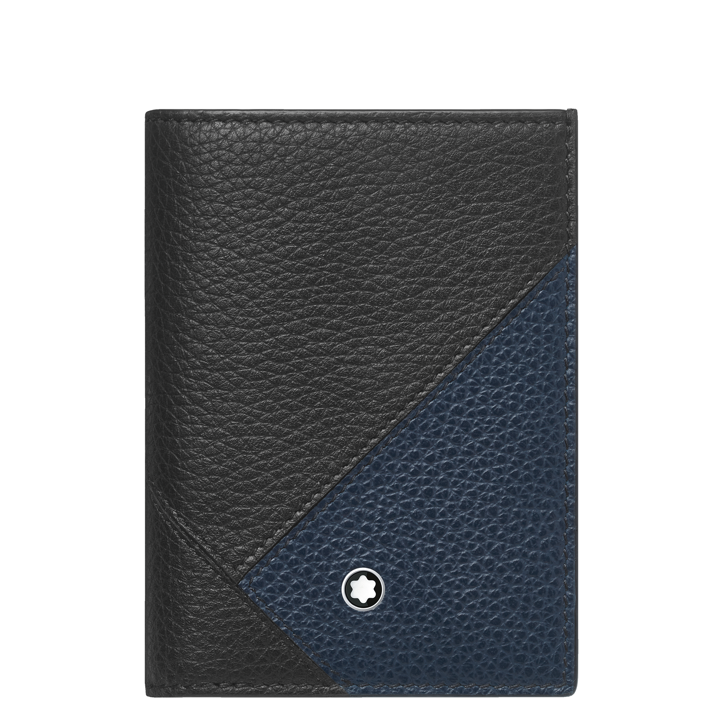 Meisterstück Soft Grain Geometry Business Card Holder with Banknote Compartment, image 1