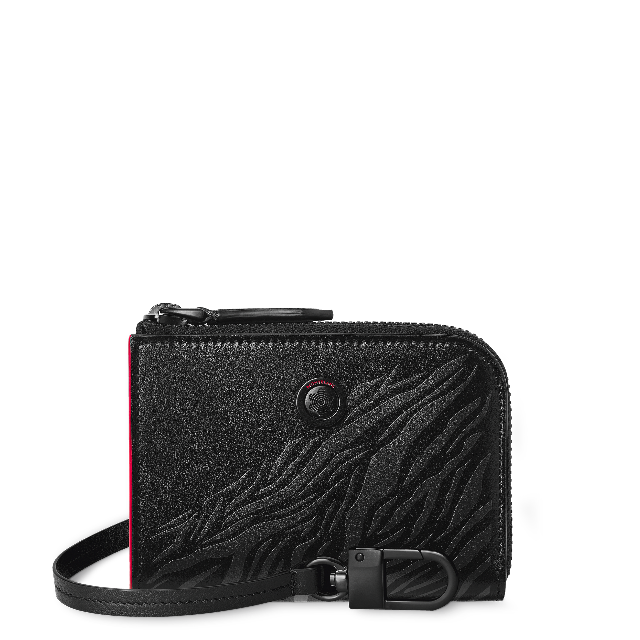 Meisterstück Selection Rouge et Noir Key Pouch 2cc with chain, image 1