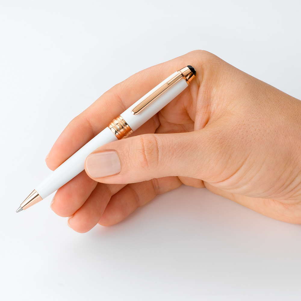 Meisterstück White Solitaire Homage to W.A. Mozart Ballpoint Pen, image 4