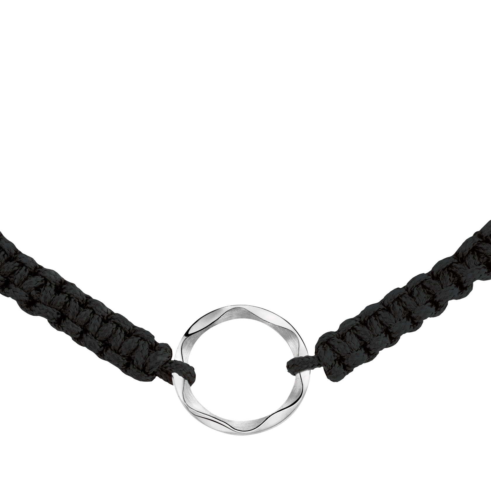 4 صورة ،Âme de Star cord bracelet with Silver loop