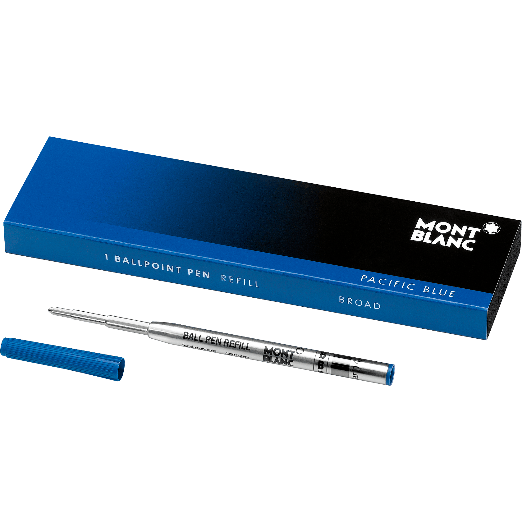 1 Ballpoint Pen Refill (B) Pacific Blue, image 1