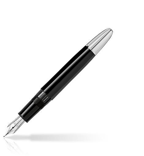 Meisterstück Solitaire Doué Geometric Dimension Platinum LeGrand Fountain Pen, image 3