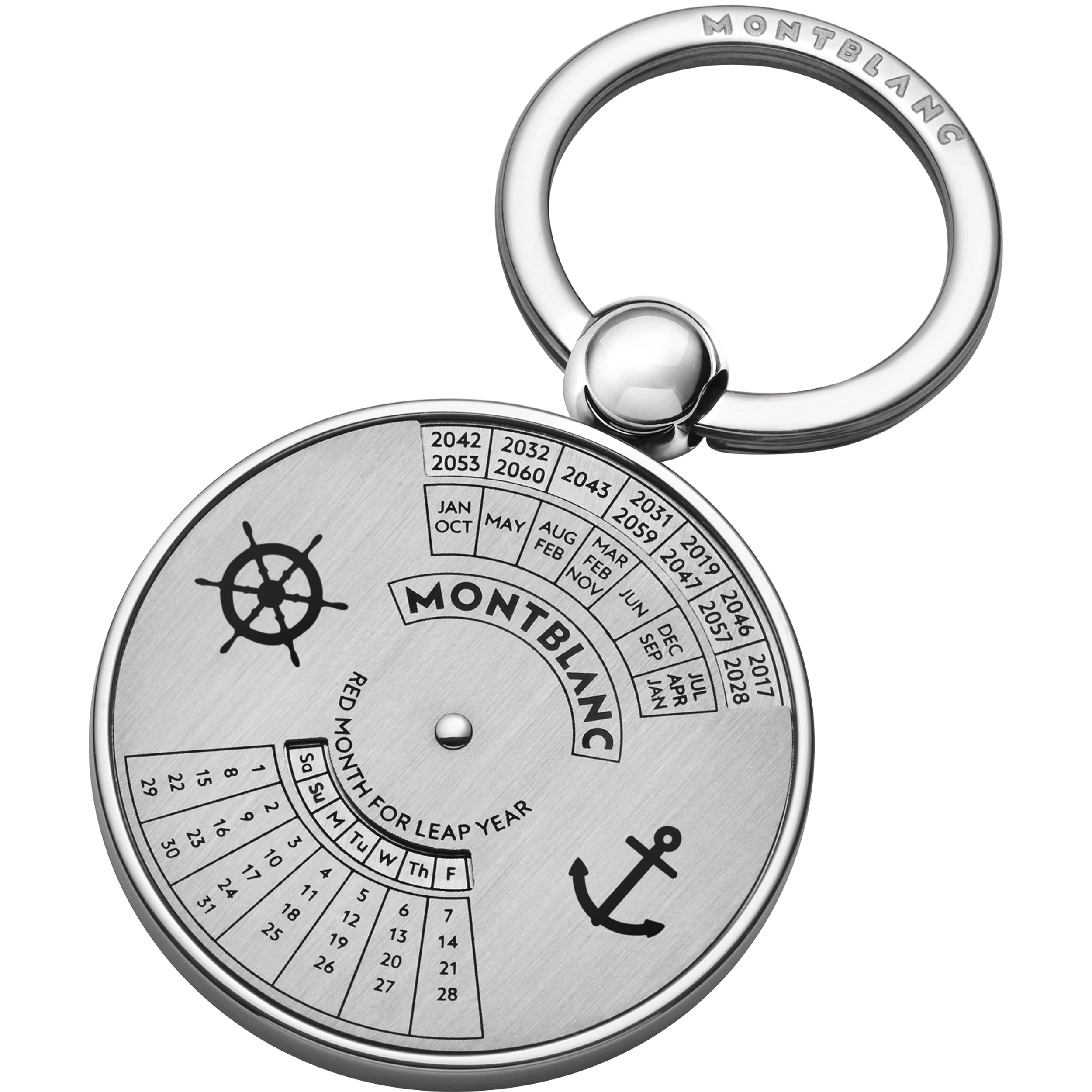 Meisterstück Soft Grain Perpetual Calendar Key Chain, image 1