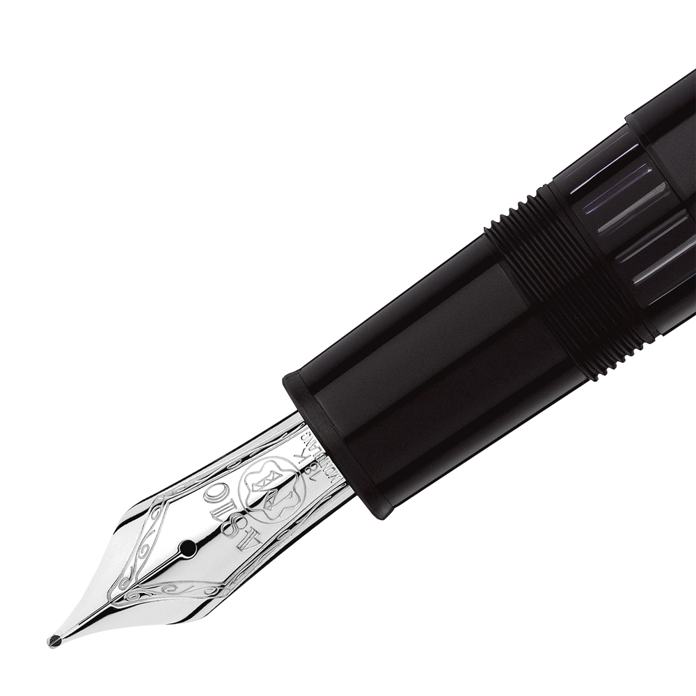 Meisterstück Solitaire Doué Geometric Dimension Platinum LeGrand Fountain Pen, image 2
