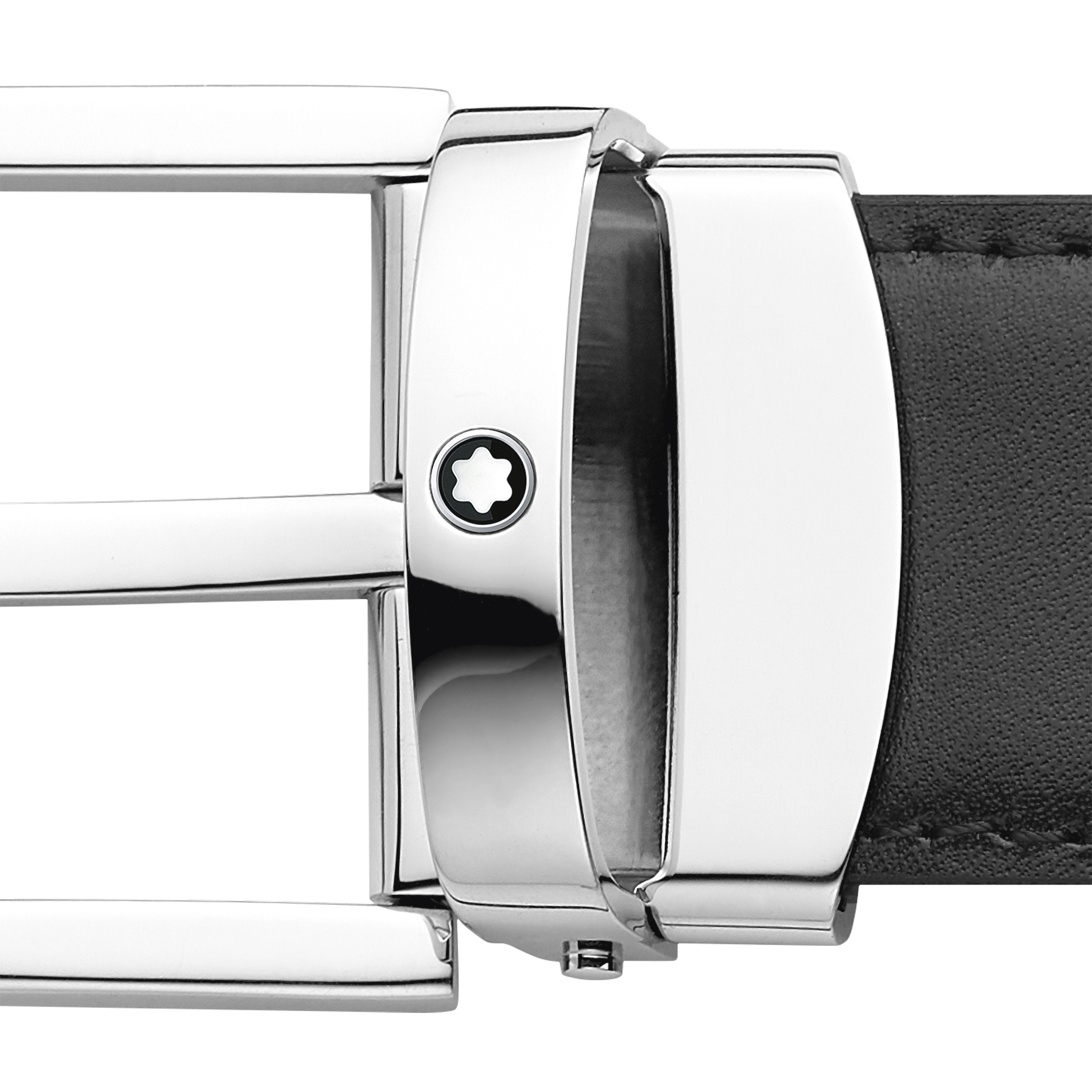 Black/brown 30 mm reversible leather belt, image 5