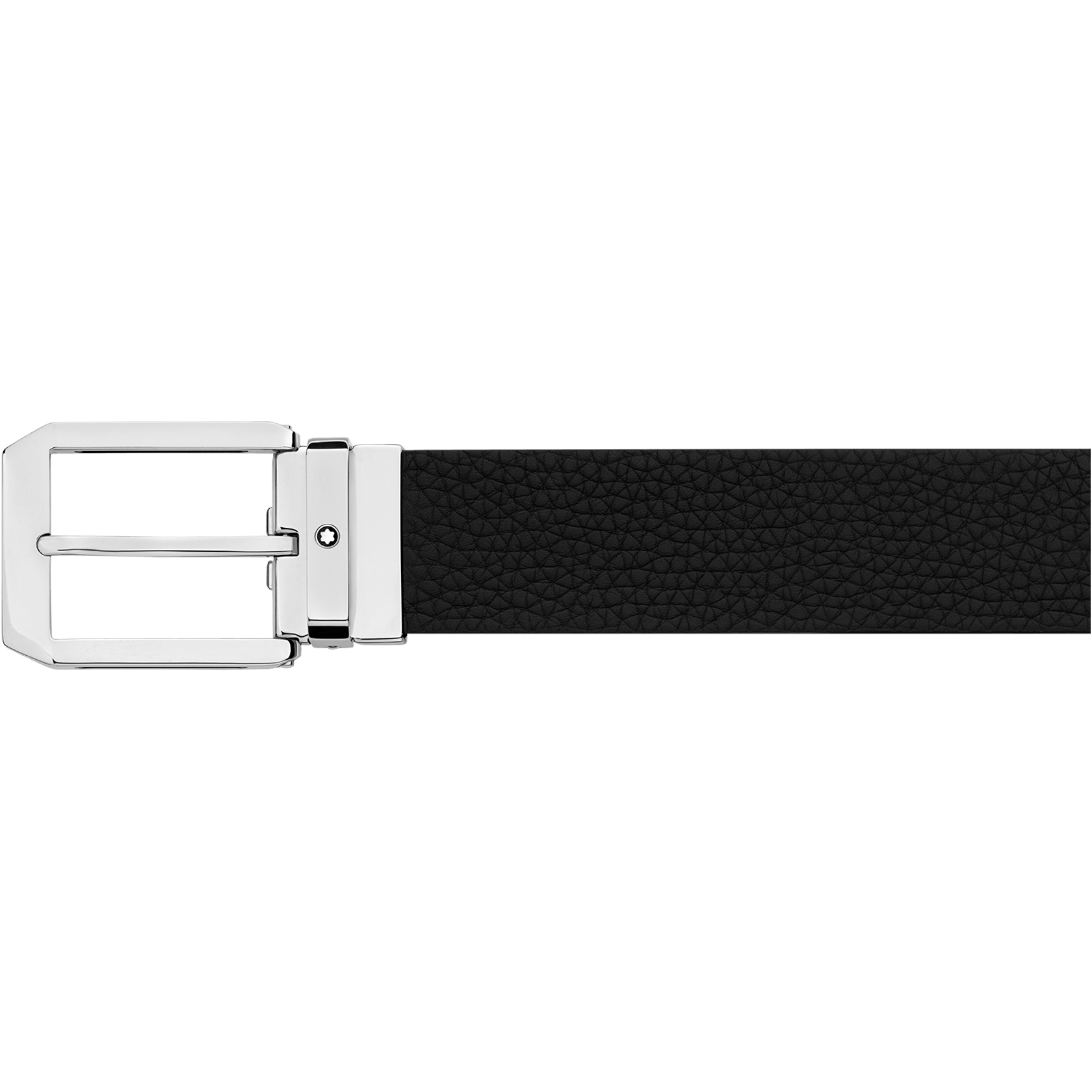 1 صورة ،Rectangular Squared Shiny Stainless Steel Pin Buckle Belt