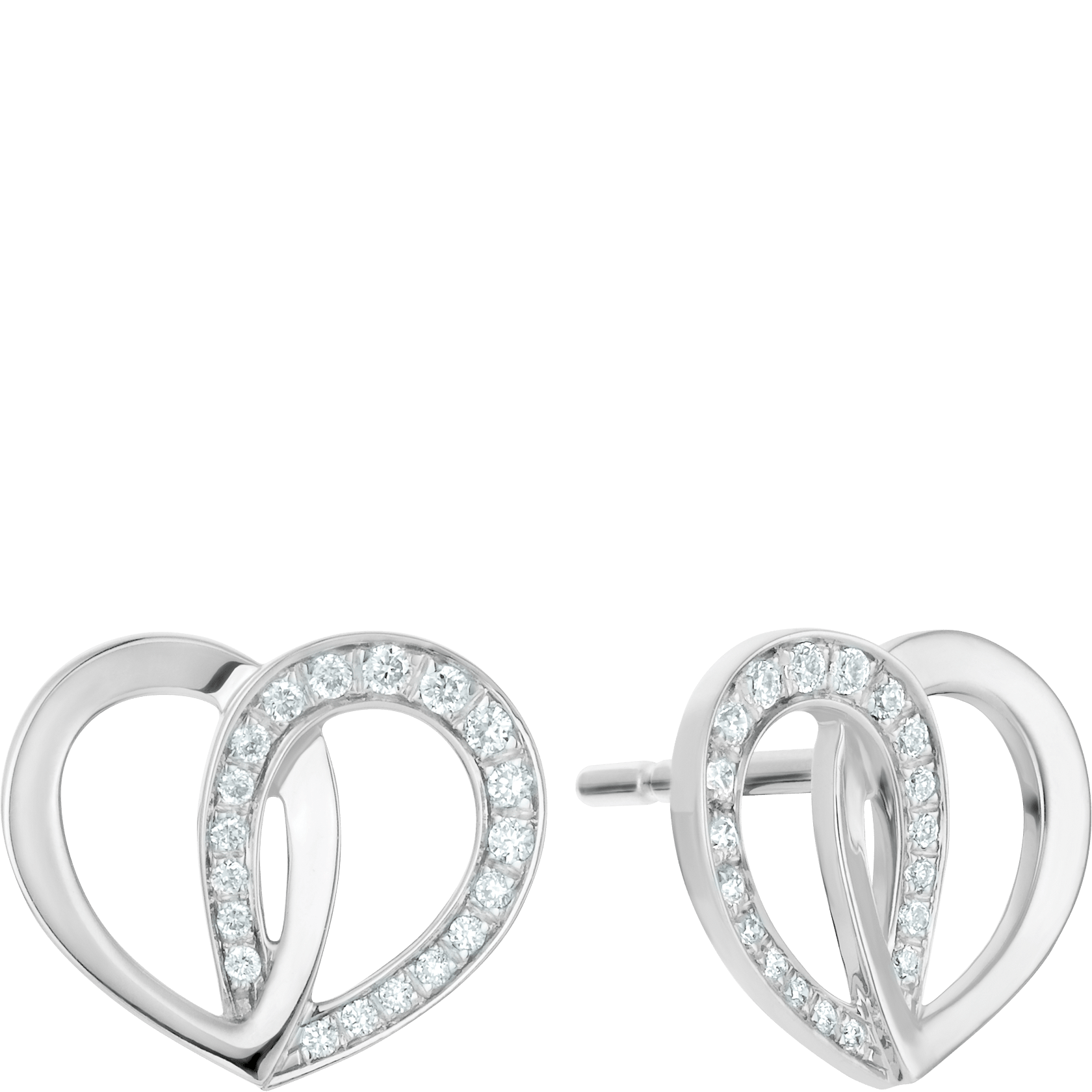 Montblanc Emblem Coeur de Pétales Entrelacés earstuds