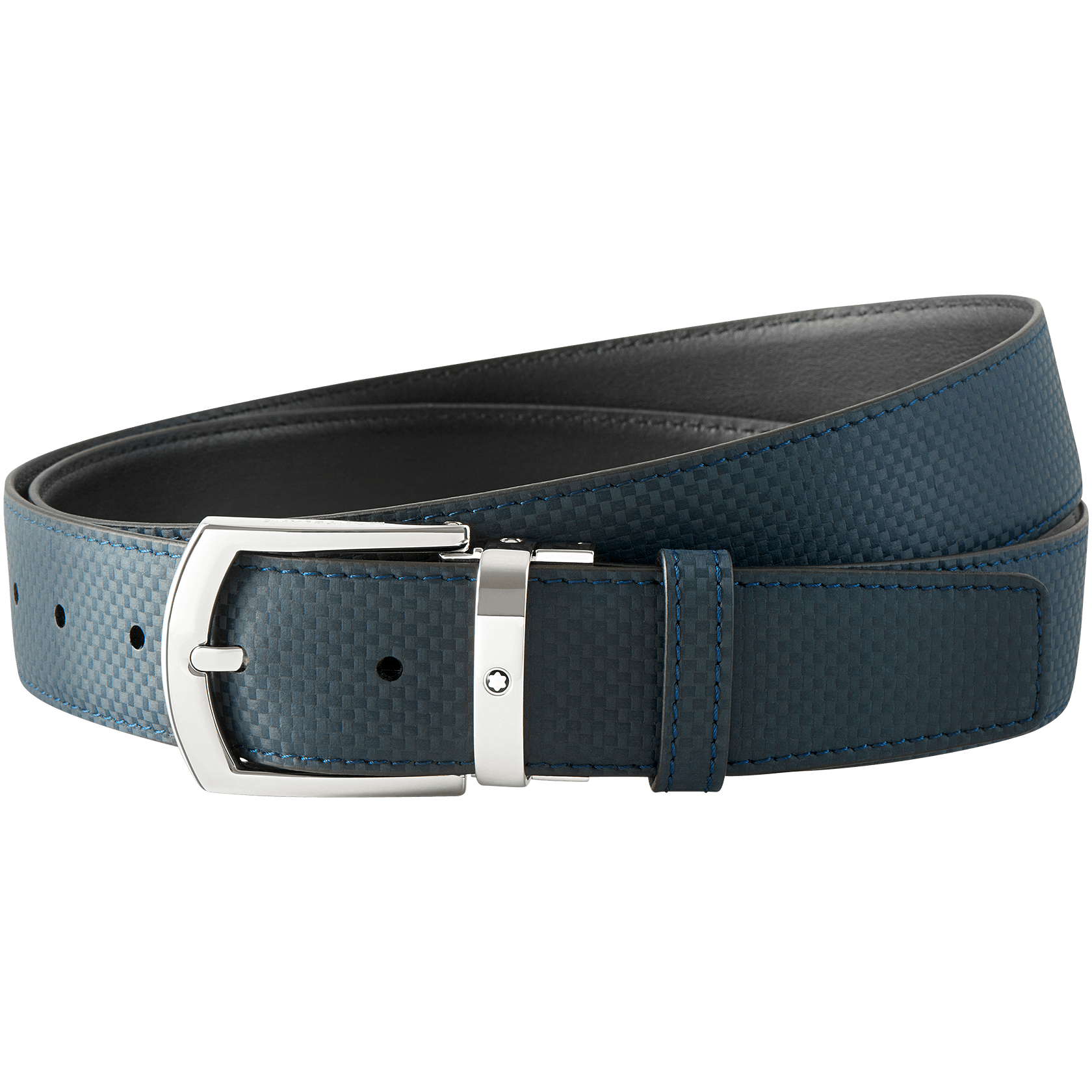 Blue cut-to-size business belt, image 2