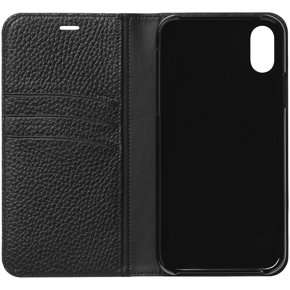 Meisterstück Soft-grain Flip Side Cover with stand-up function for Apple iPhone XS, image 4