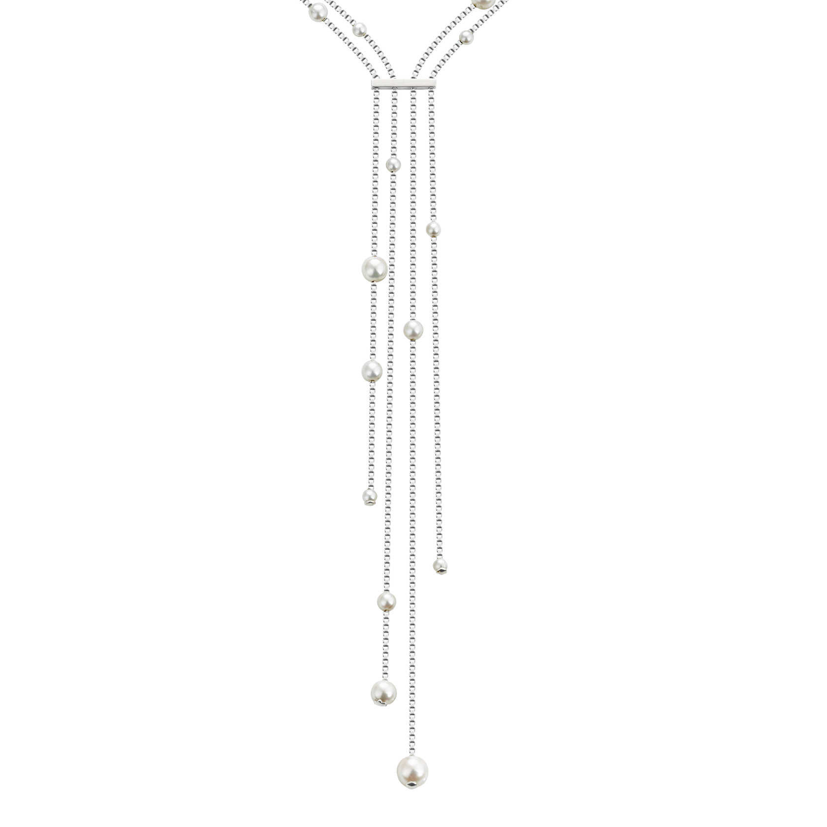 Bohème Moongarden long necklace with pearls, image 4