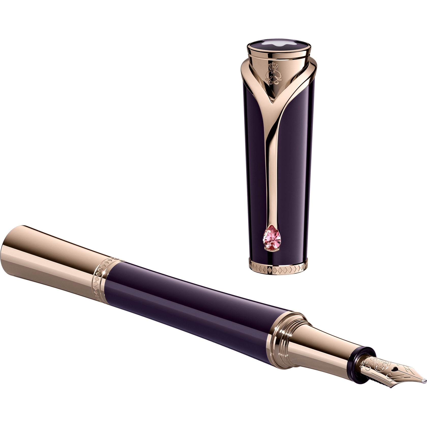 3 صورة ،Montblanc Muses Princesse Grace de Monaco Fountain Pen