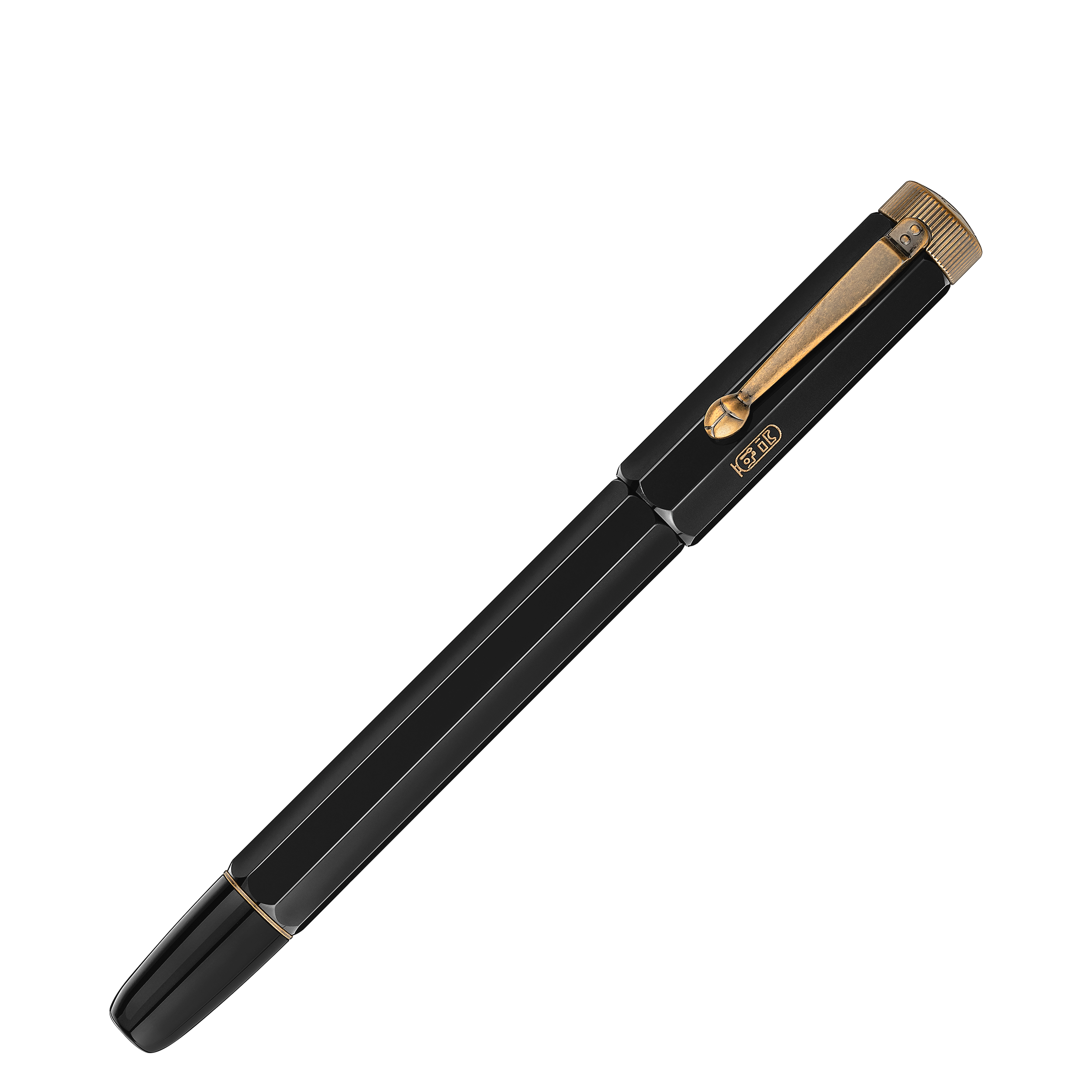 Montblanc Heritage Egyptomania Special Edition Black Rollerball Pen, image 3
