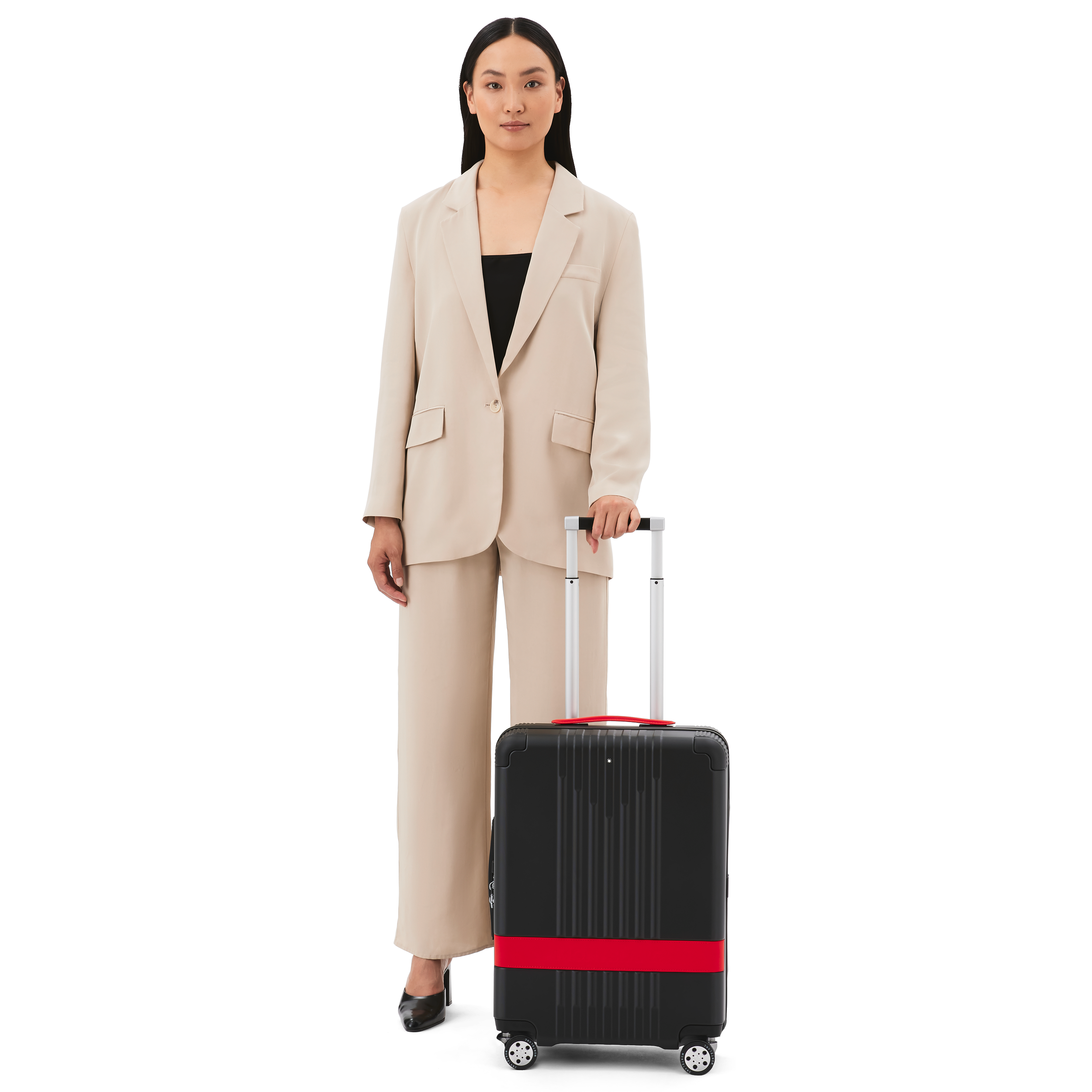 #MY4810 Trolley Cabin Montblanc X Pirelli Black Red, image 3