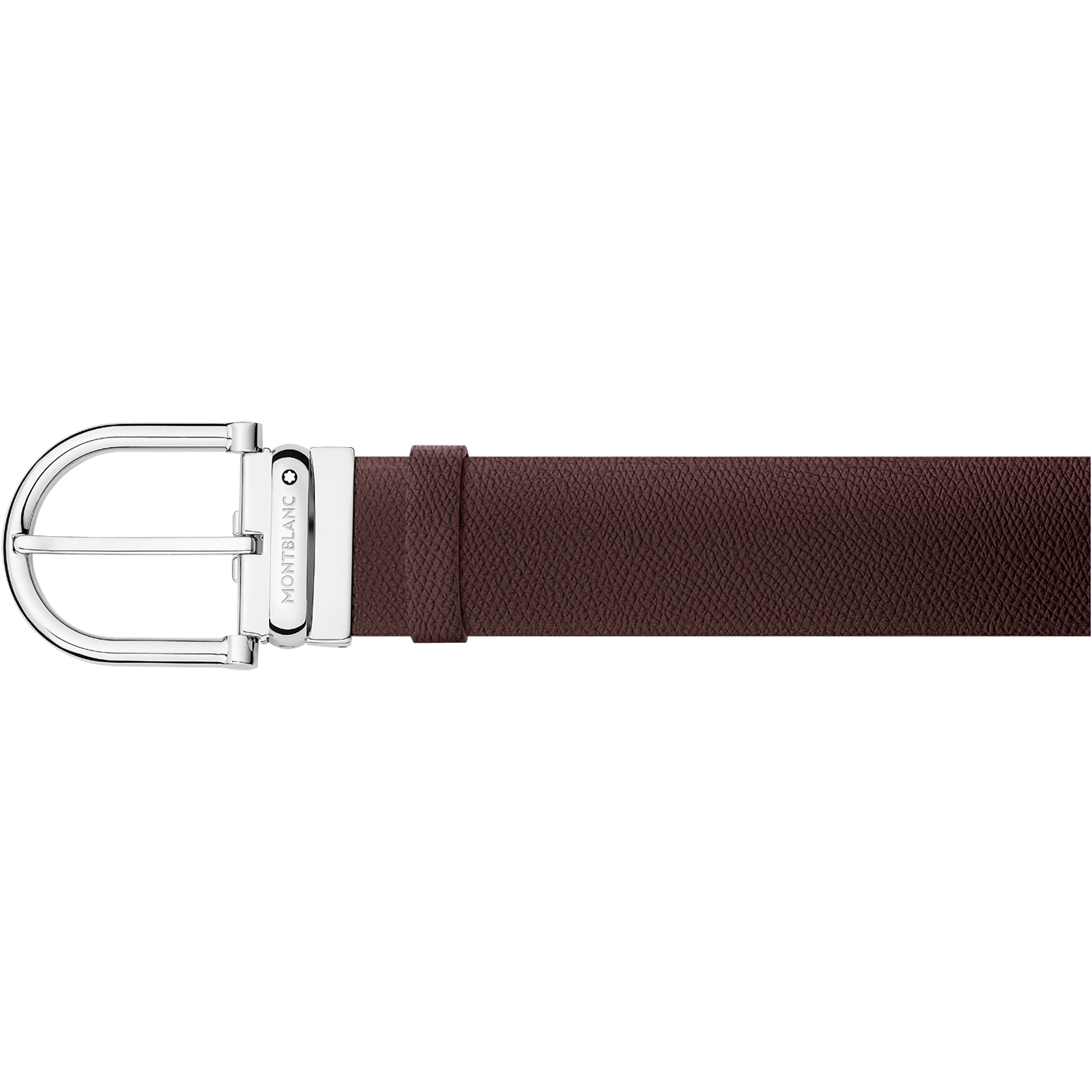 Horseshoe Shiny Palladium-Coated Pin Buckle, image 1