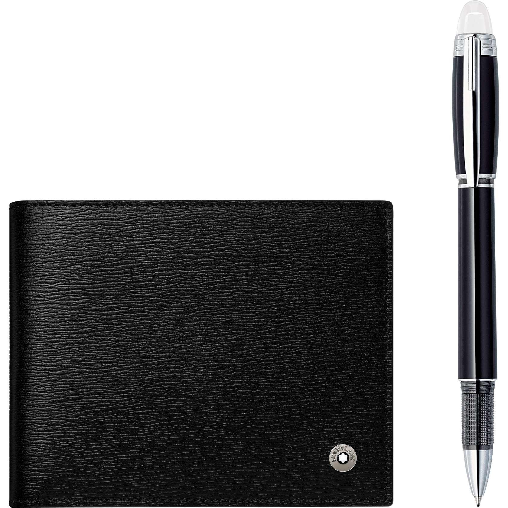 1 صورة ،Set with StarWalker Platinum Fineliner and 4810 Westside Wallet 6cc black
