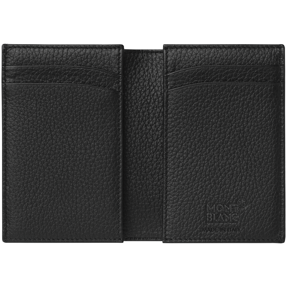2 صورة ،Meisterstück Soft Grain Business Card Holder with gusset