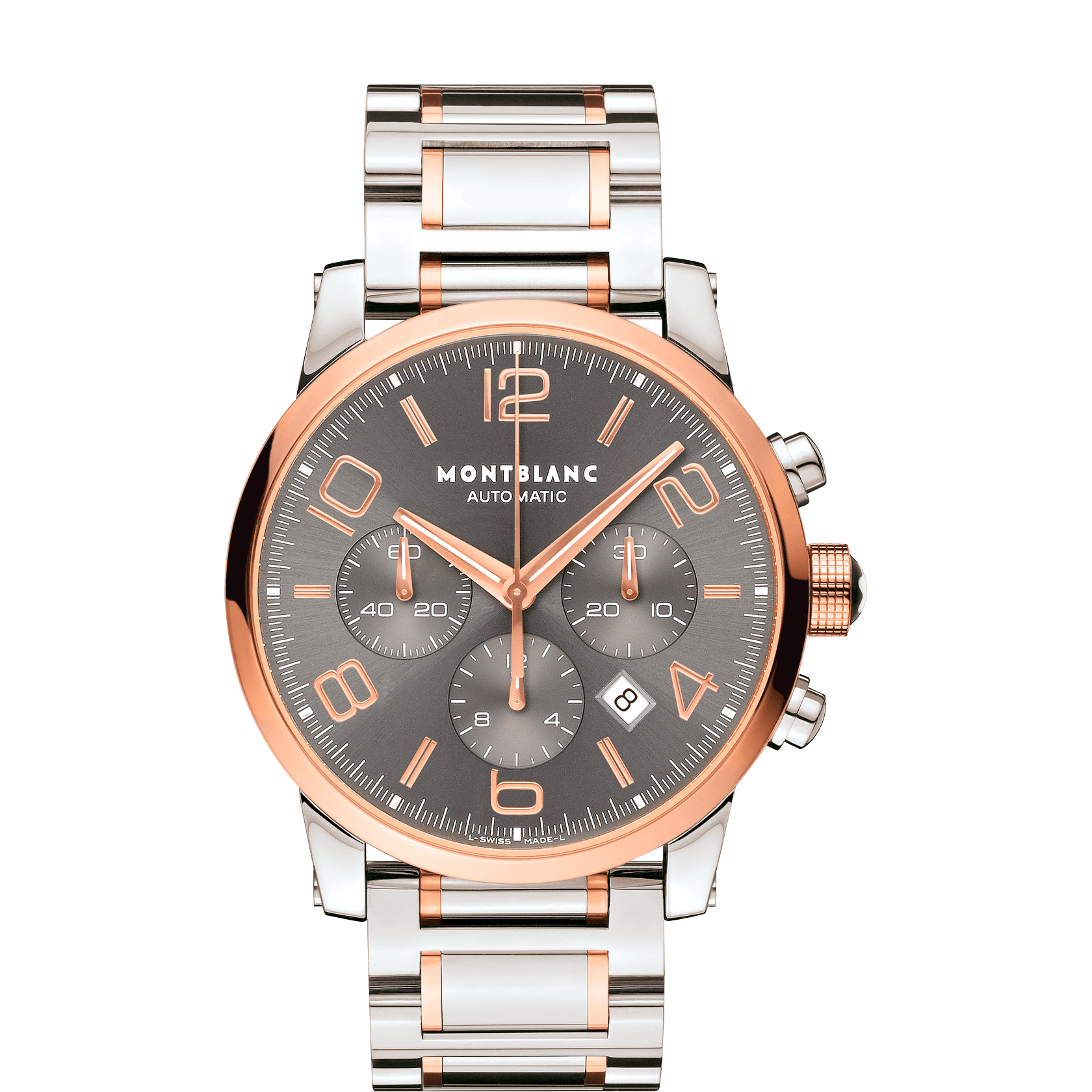 1 صورة ،Montblanc TimeWalker Chronograph Automatic Steel Gold