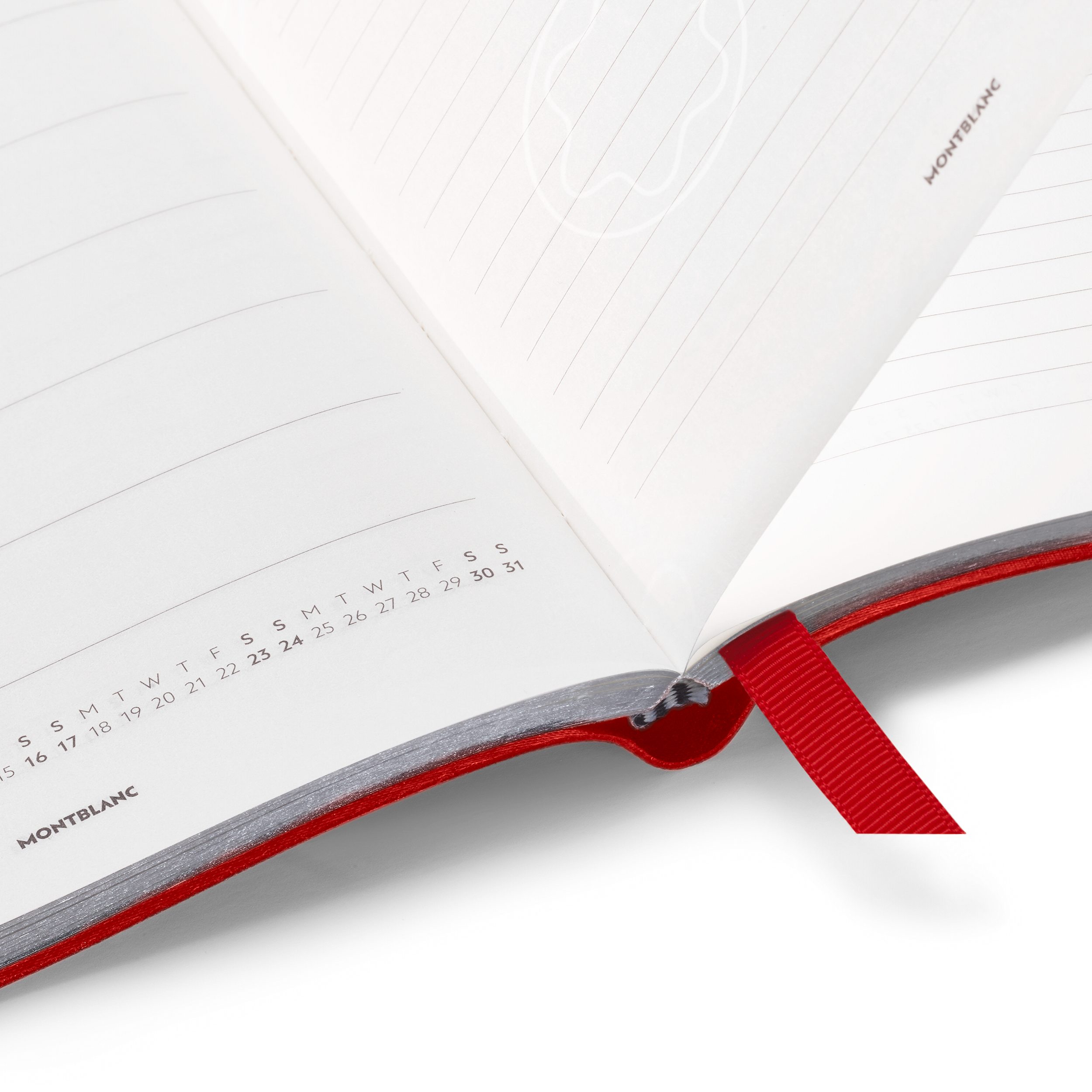 #146 18-Month Weekly Diaries 20-21, Red, image 3