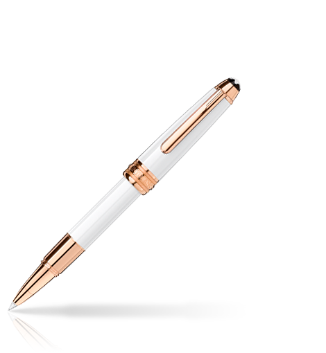 Meisterstück White Solitaire Rose Gold Hommage à W.A. Mozart Rollerball, image 5