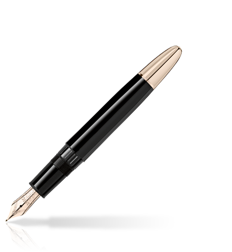3 صورة ،Meisterstück Solitaire Doué Geometric Dimension LeGrand Fountain Pen