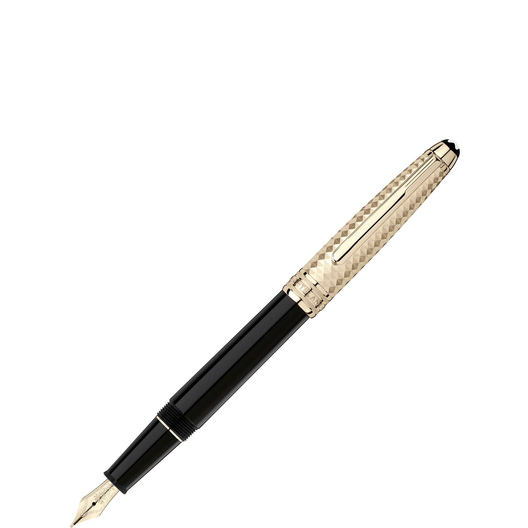 Meisterstück Solitaire Doué Geometric Dimension Classique Fountain Pen, image 1