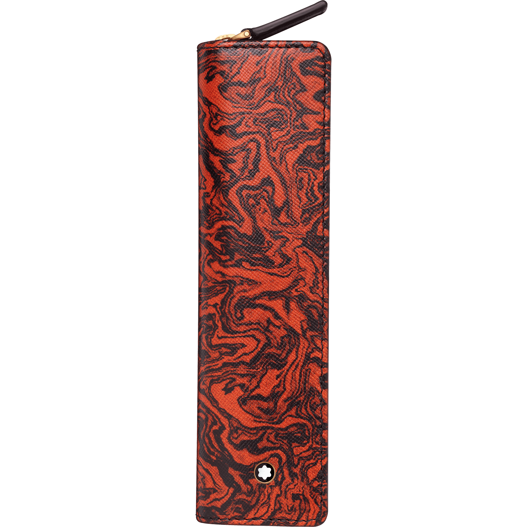 Montblanc Sartorial 1-Pen Pouch Zip-Around Heritage Marble Decor