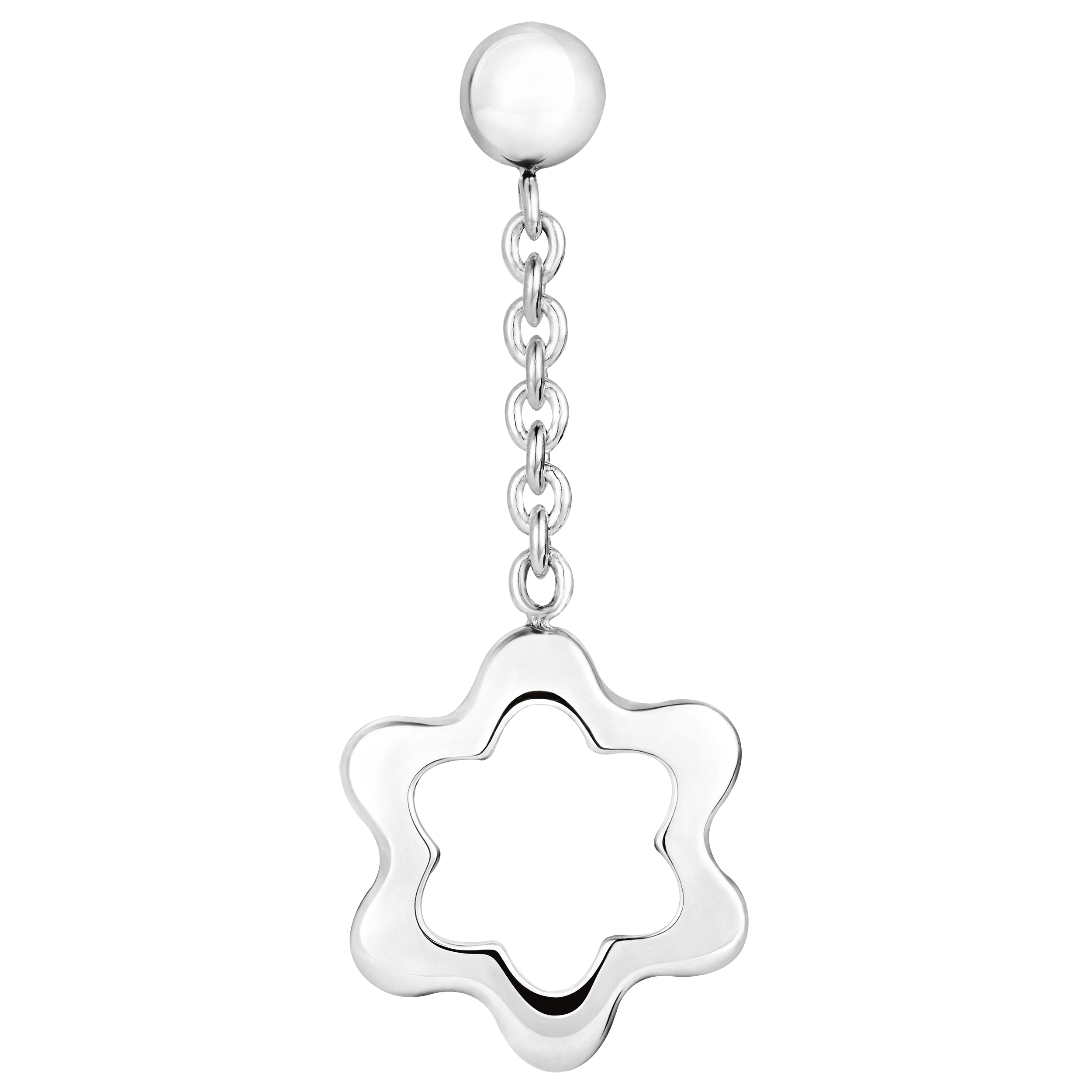 4810 Earrings in silver, image 3