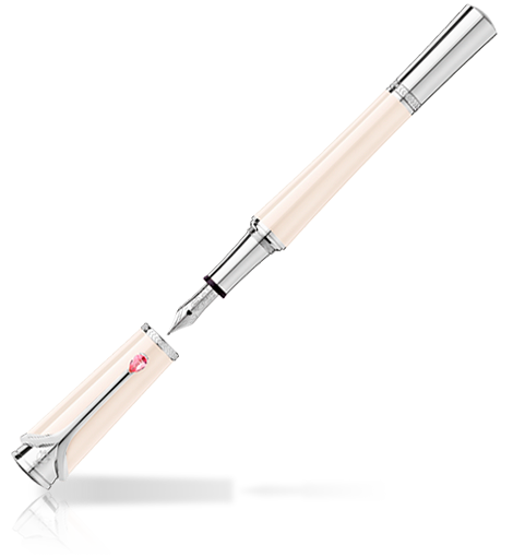 6 صورة ،Montblanc Muses Princesse Grace de Monaco Ivory Colour Fountain Pen