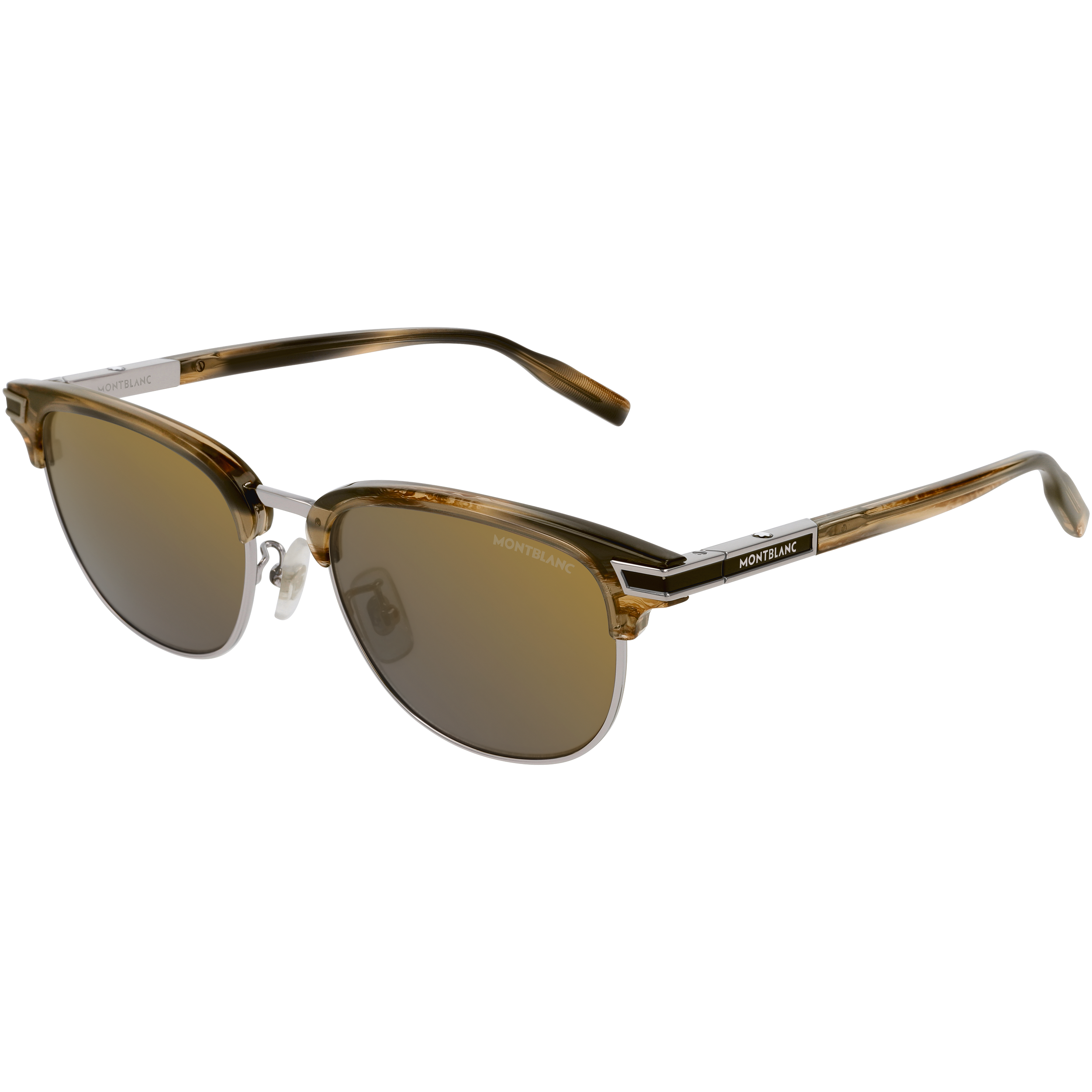 Rectangular Frame Metal Sunglasses, image 1