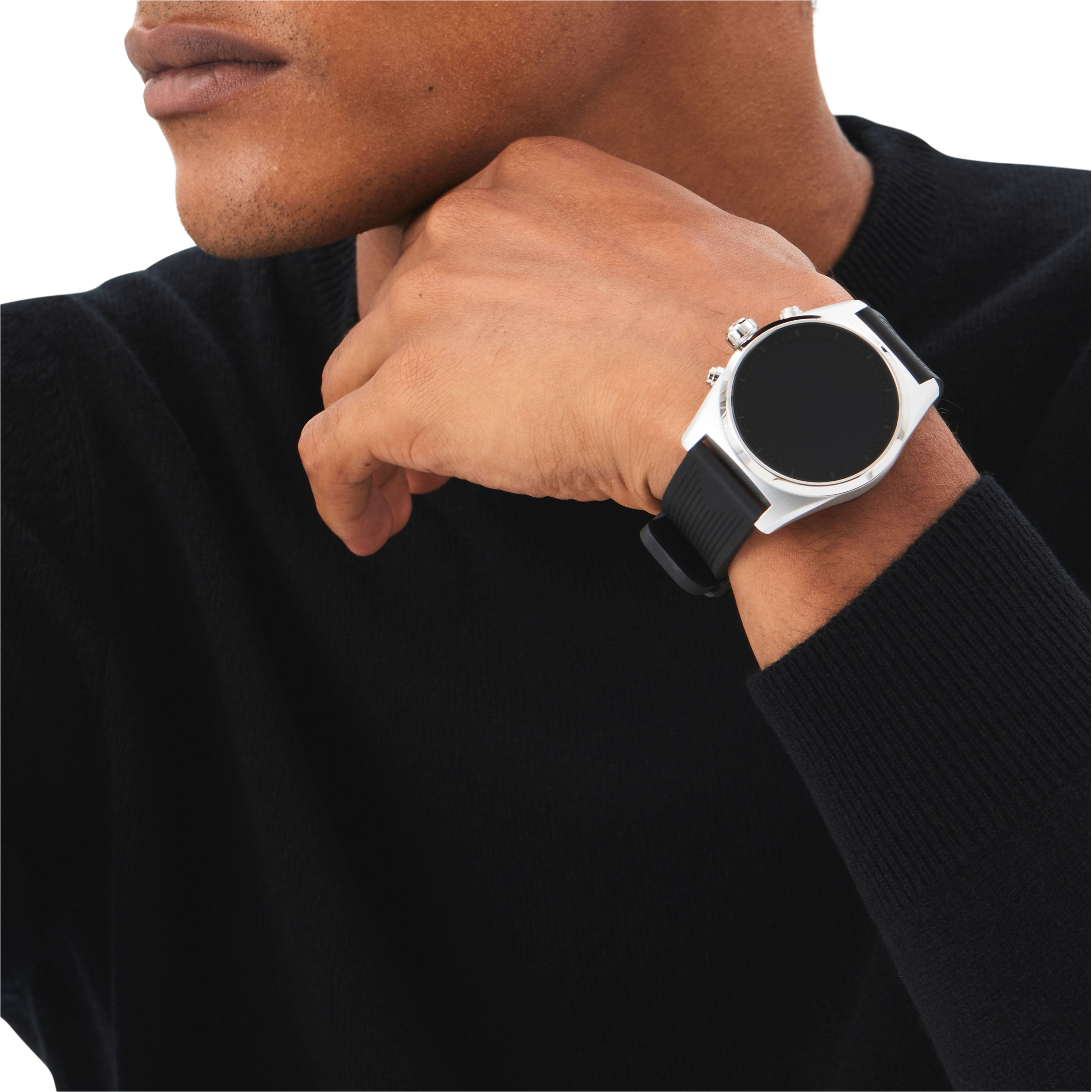 Montblanc Summit Lite Smartwatch - Grey with Rubber Strap, image 4