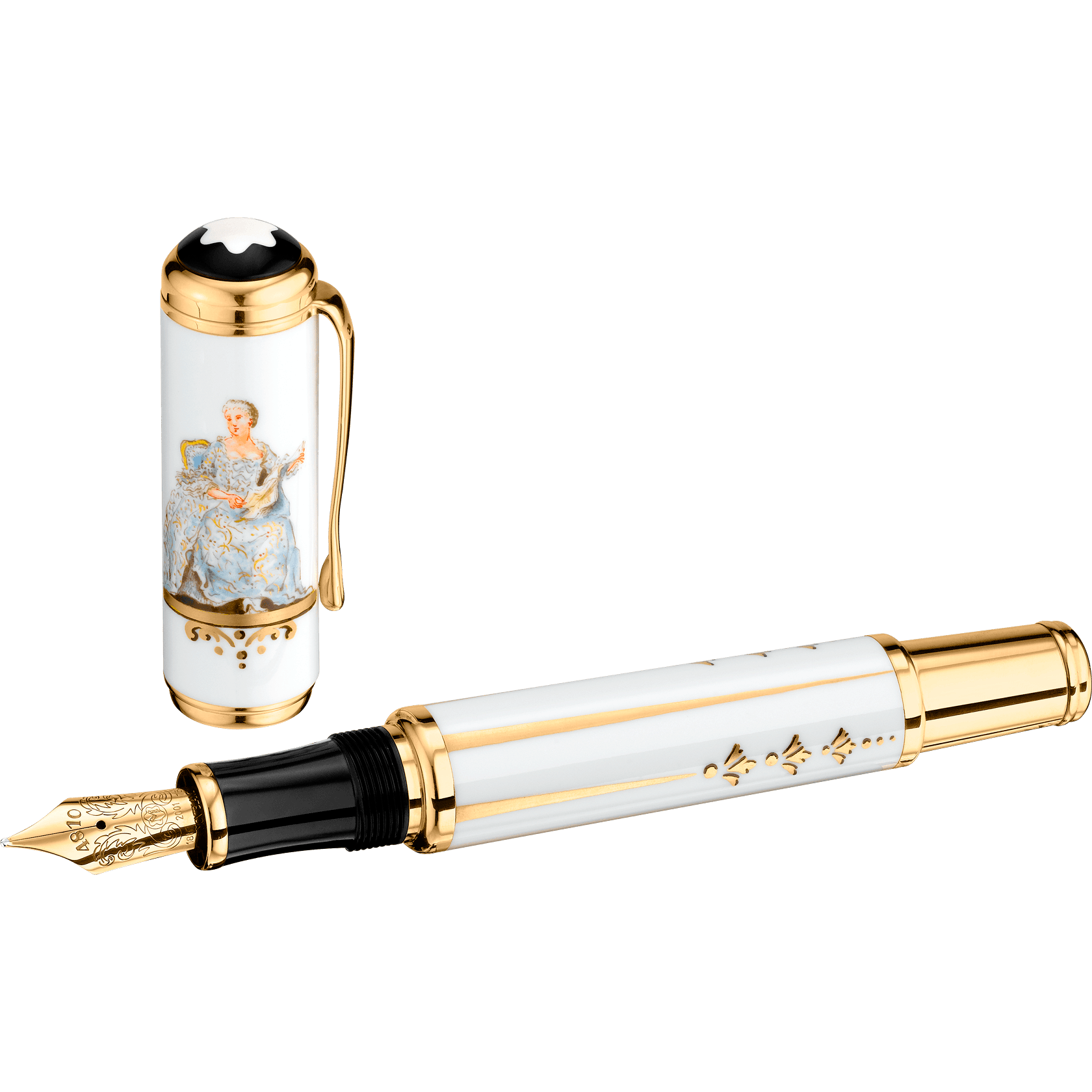 Marquise de Pompadour Limited Edition 888 Fountain Pen, image 1