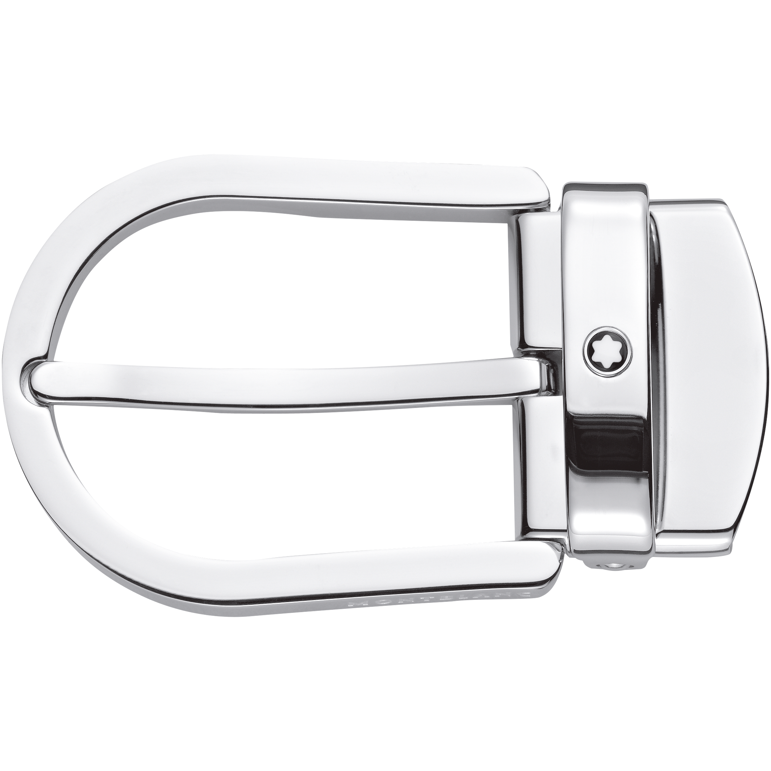 4 صورة ،Horseshoe buckle black/brown 30 mm reversible leather belt