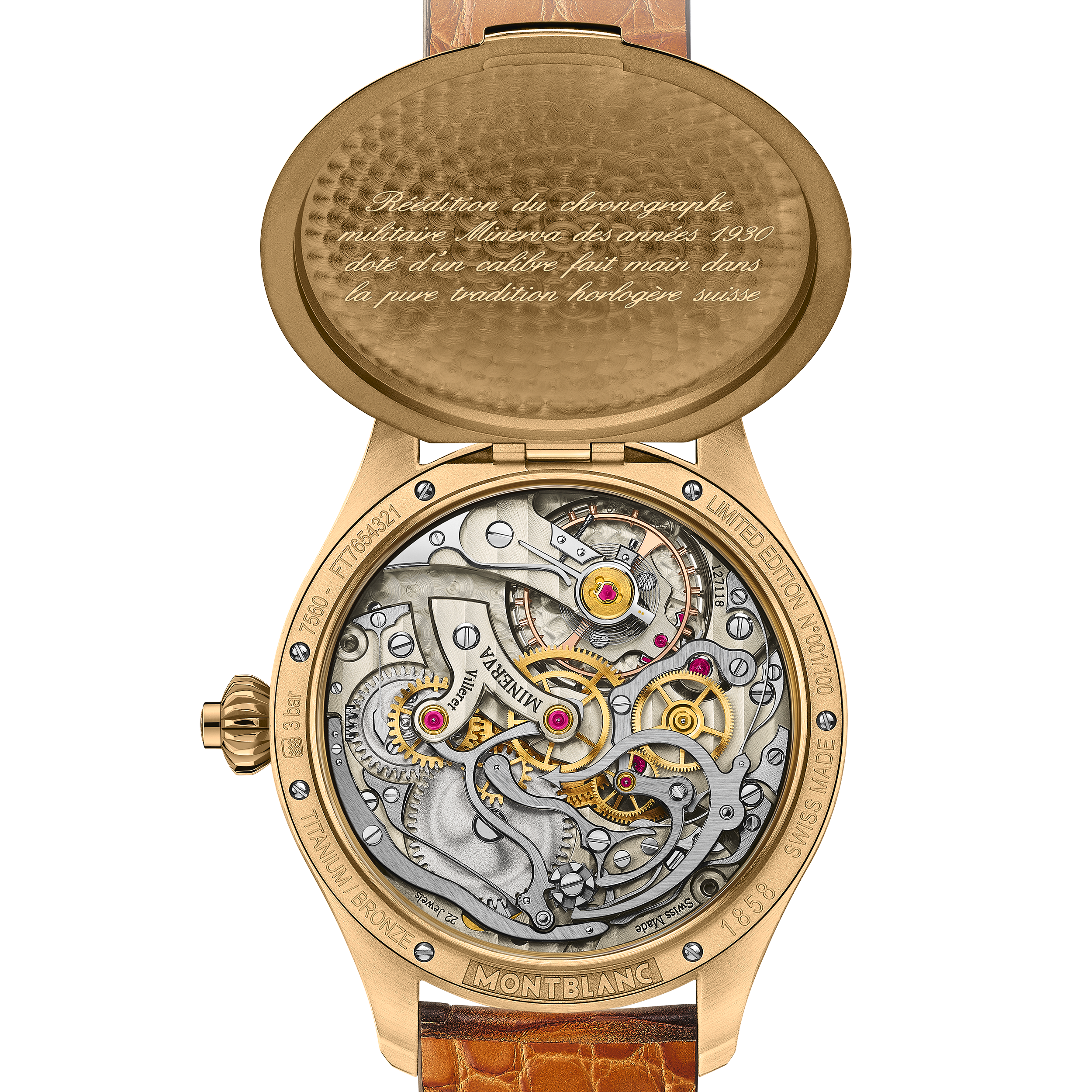 Montblanc 1858 Monopusher Chronograph Origins Limited Edition - 100 pieces, image 3