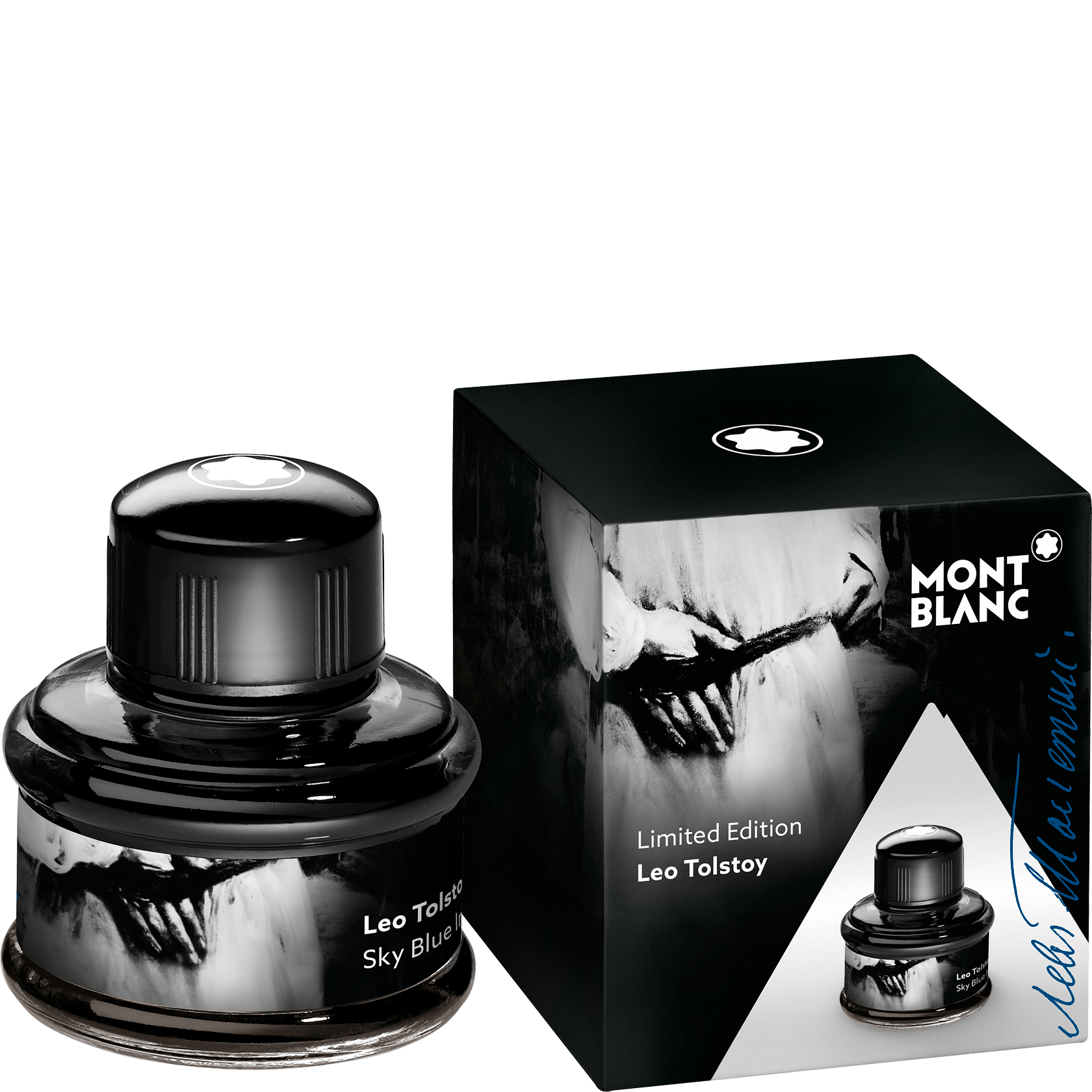1 صورة ،Leo Tolstoy Ink Bottle Sky Blue 35ml